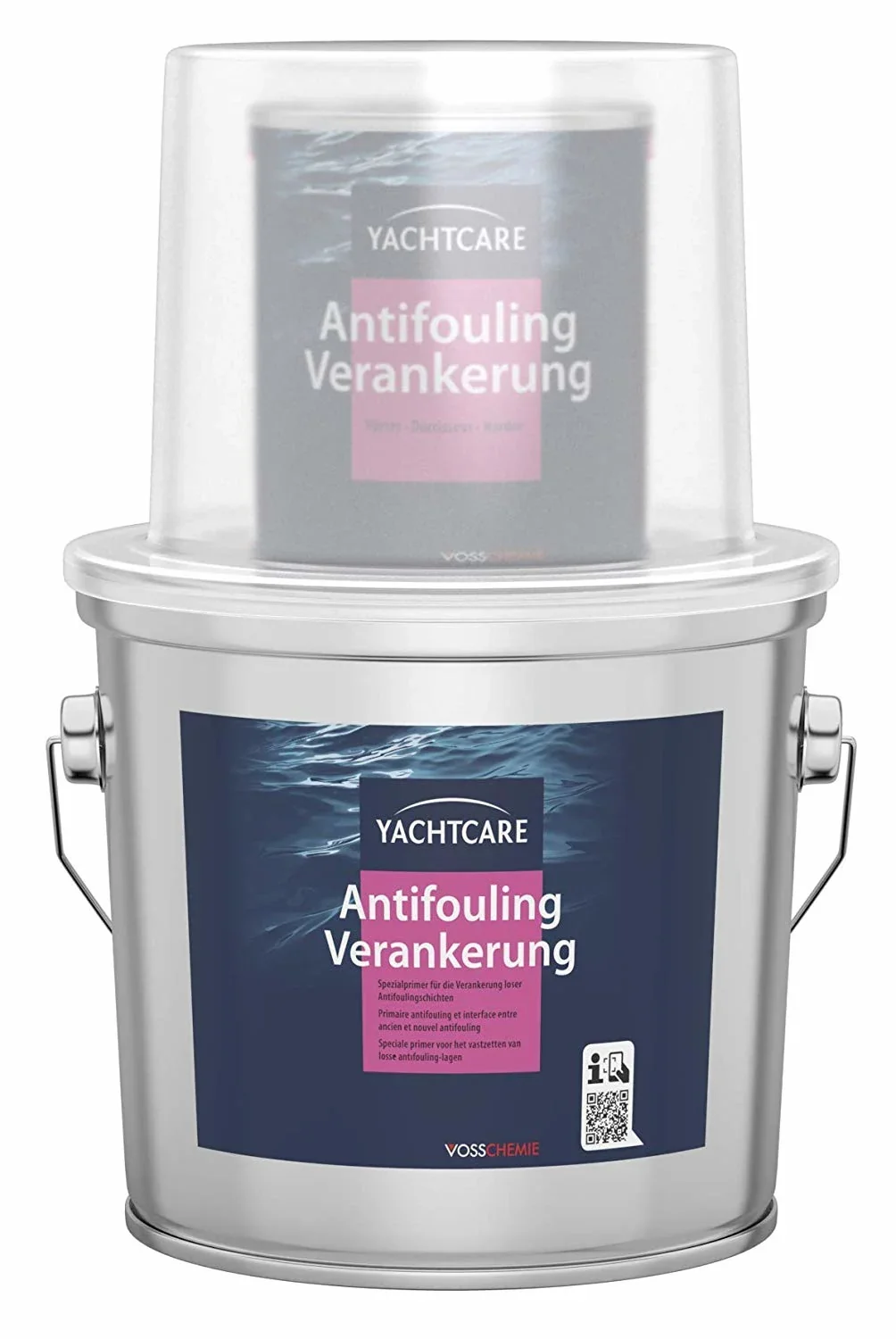 Farba antyporostowa, Antifouling biały, 2,25 litra, farba do jachtu, biała