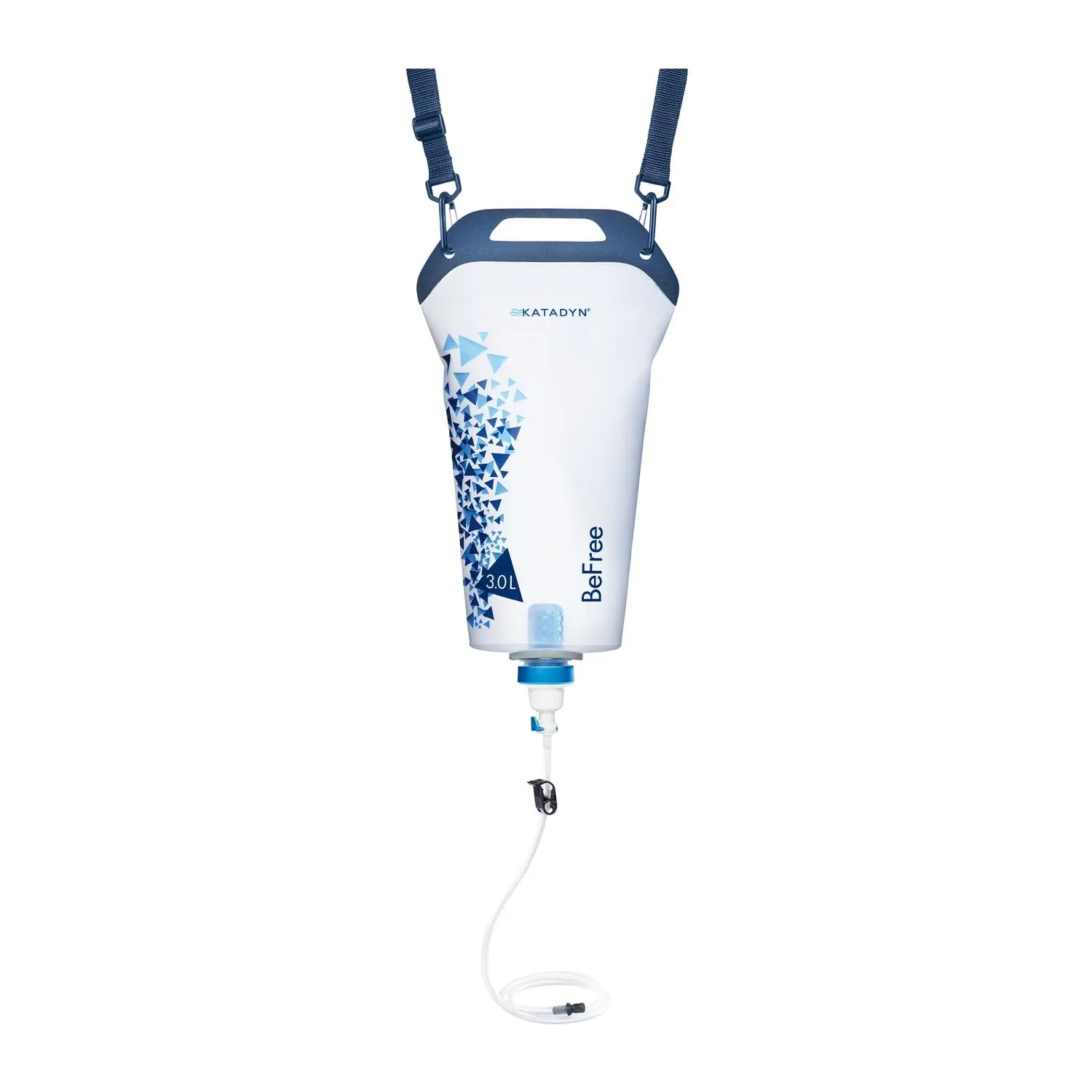 Filtr do wody turystyczny, filtr grawitacyjny do wody, 3.0 Liter z Trägergurt