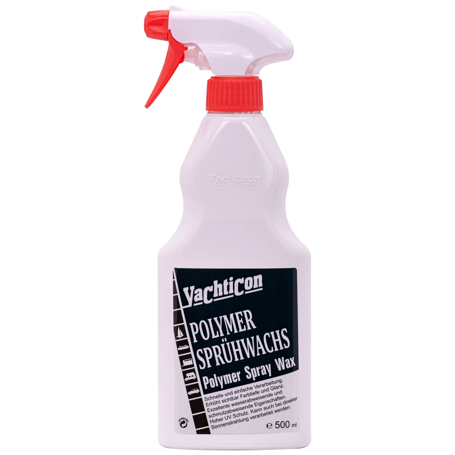 "Wosk do jachtu, wosk polimerowy, wosk w sprayu 500 ml, do łodzi i laminatu image"