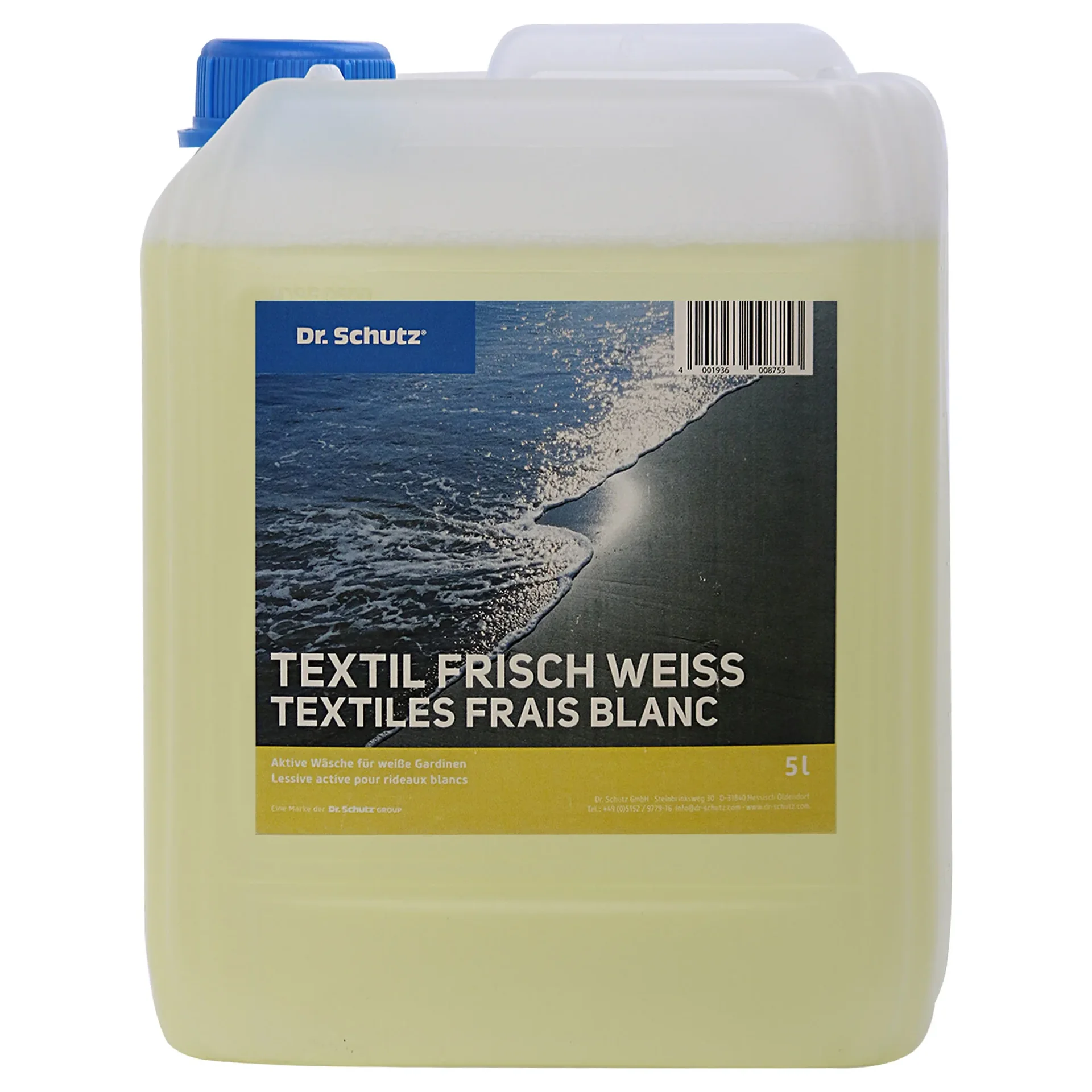 Pranie białych tkanin, płyn do prania białego, 5 Litrów, detergent do białych tkanin