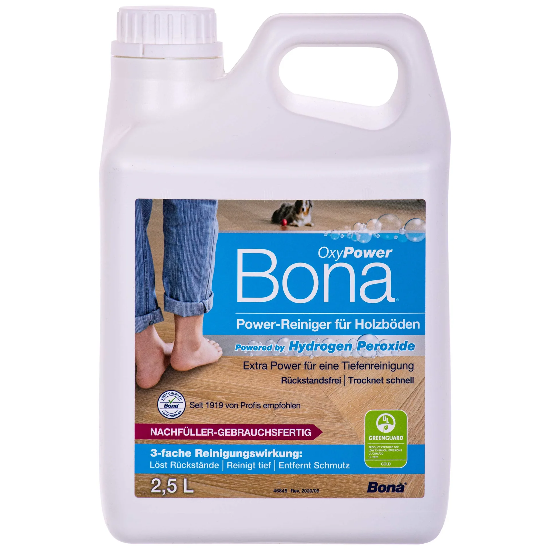 "Płyn do mycia podłóg drewnianych 2,5L, OxyPower, do parkietu, NF-Kanister f. Spray Mop image"