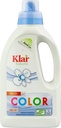 Płyn do prania kolorów, delikatny płyn do prania, 750 ml, płyn do prania bez zapachu