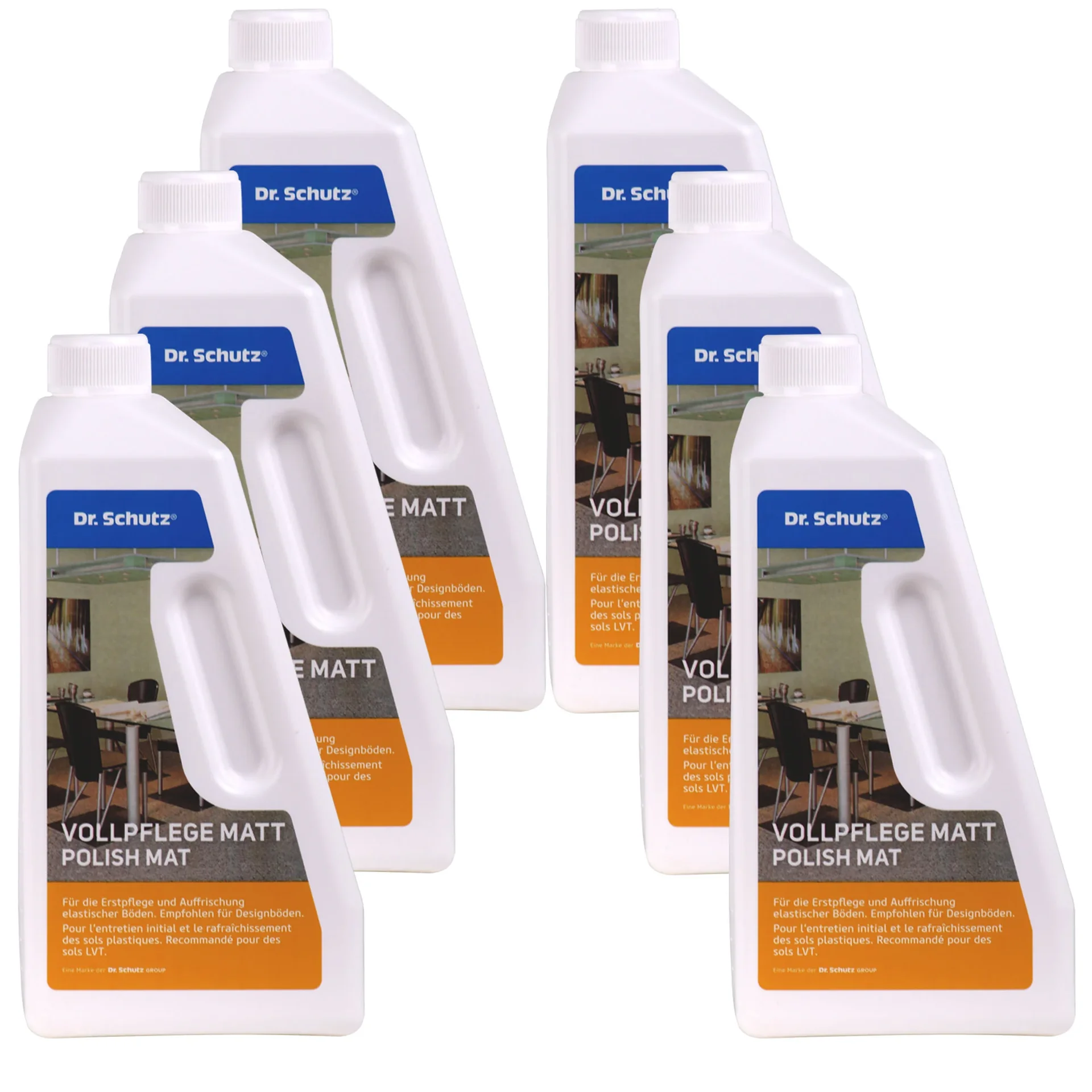 "Płyn do podłóg matowych 6 x 750 ml, środek do pielęgnacji podłóg matowych, ochrona podłóg image"