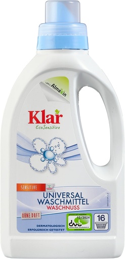"Uniwersalny płyn do prania, płyn do prania orzechy piorące, 750 ml, delikatny płyn do prania image"