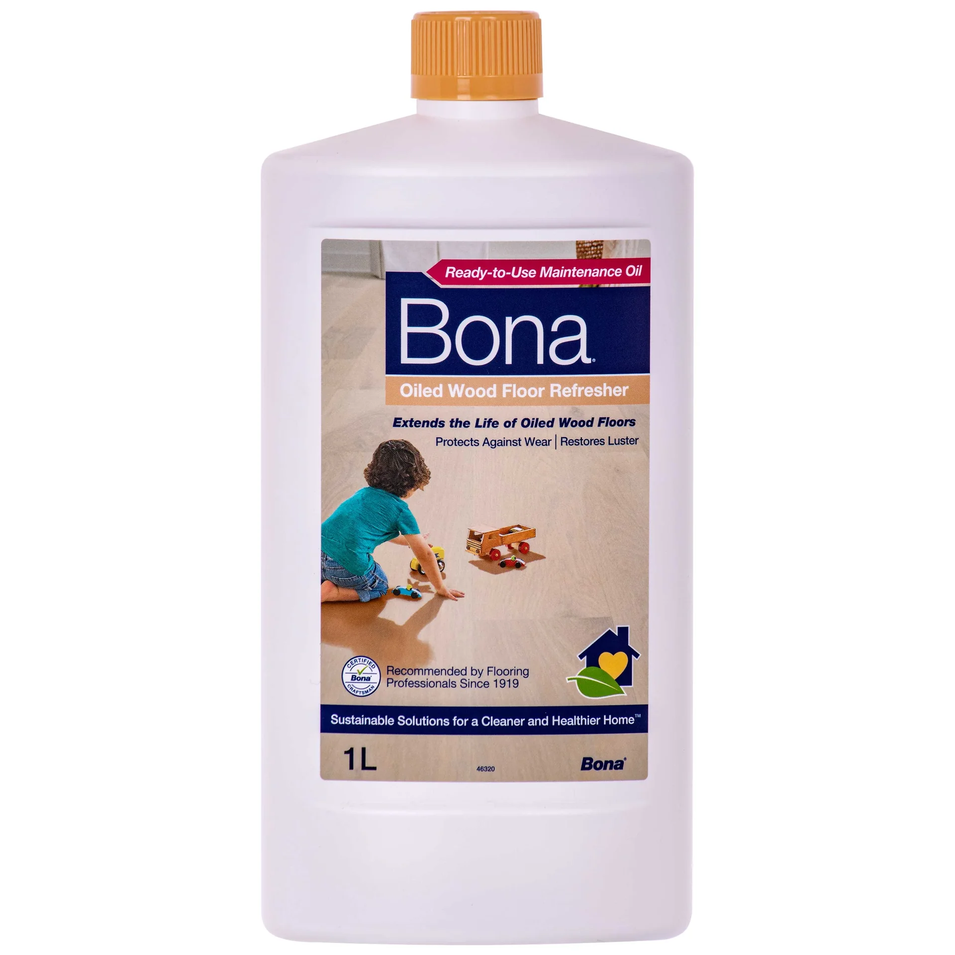 "Refresher do parkietu olejowanego, Bona 1 Liter, ochrona i pielęgnacja image"