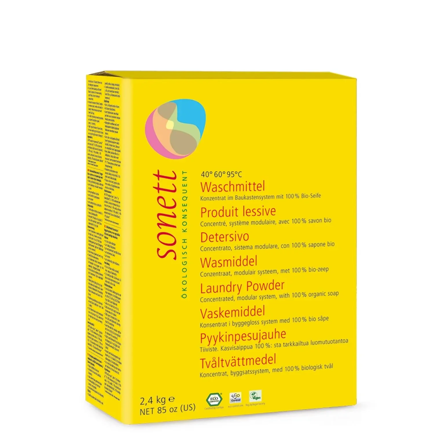 "Proszek do prania, koncentrat, 2 x 2,4 kg, proszek do prania koncentrat image"