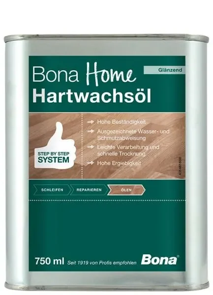 "Olej do podłóg drewnianych, Olej twardo woskowy, 750 ml glänzend image"