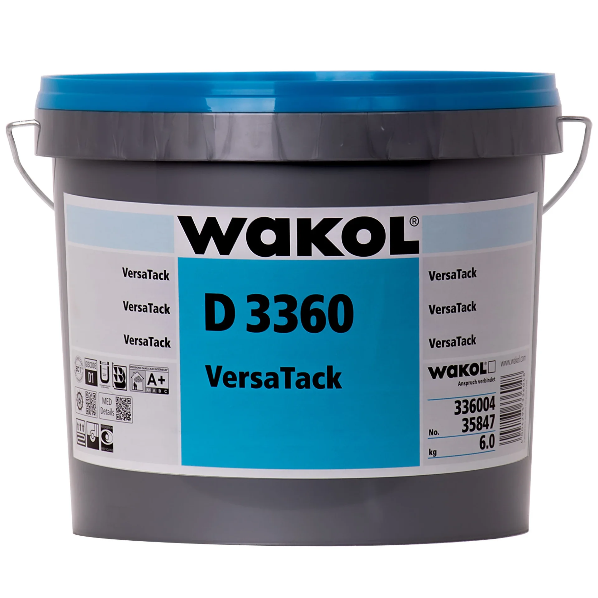 "Klej montażowy, uniwersalny klej budowlany, WAKOL D 3360 VersaTack 6kg image"
