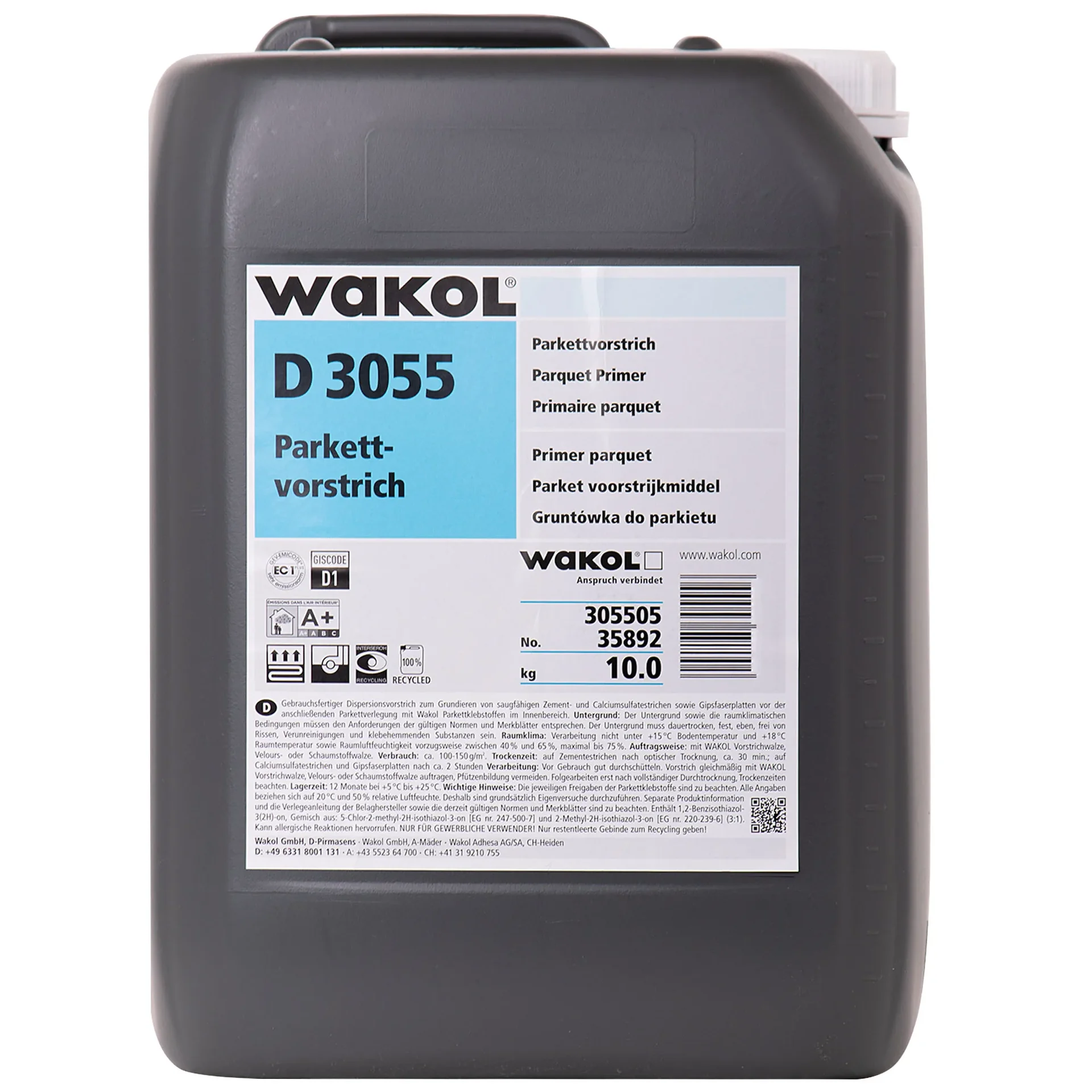 Podkład pod parkiet, grunt pod parkiet, 10kg