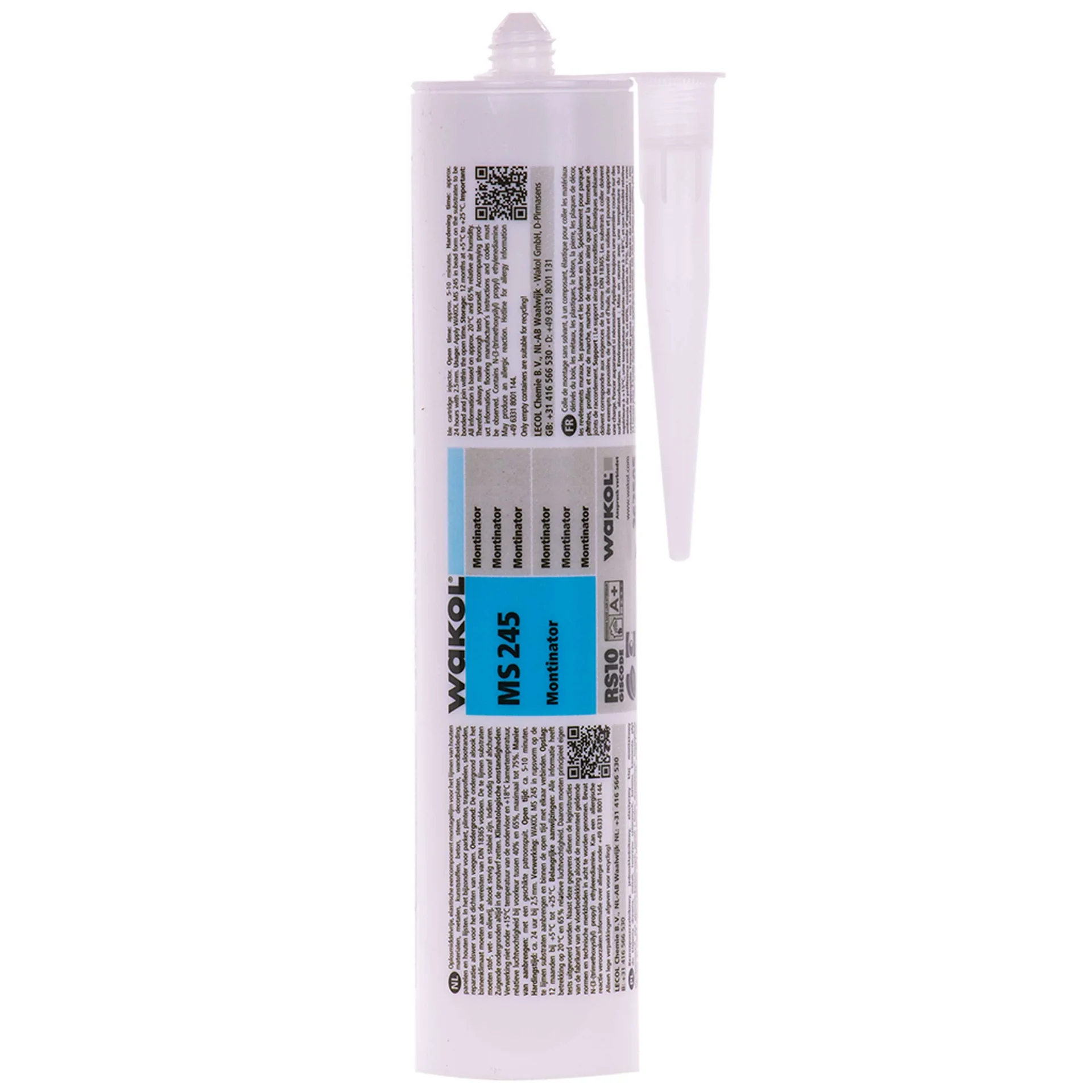 Klej montażowy, klej do luster, uniwersalny, WAKOL MS 245 Montinator 310ml