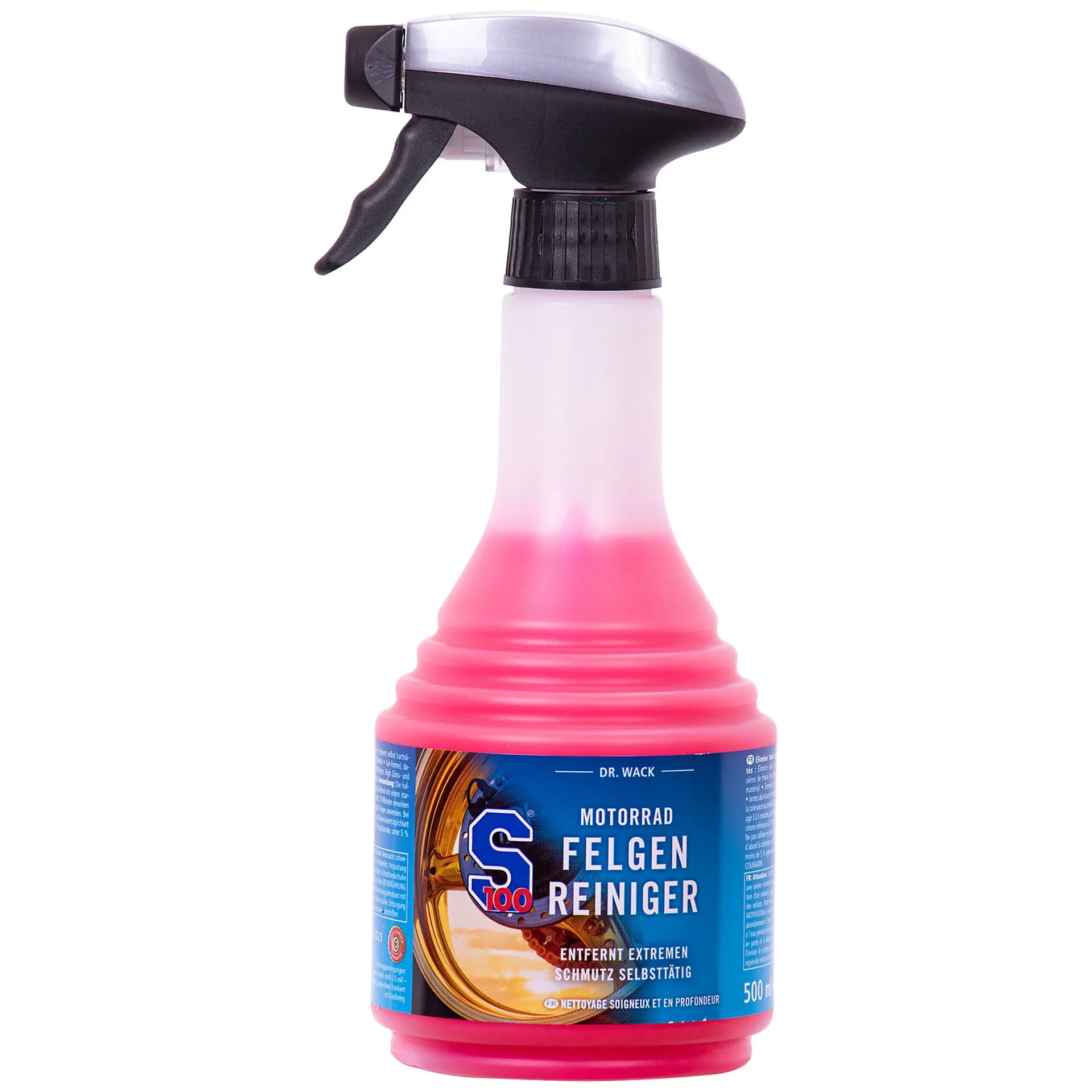 "Płyn do czyszczenia felg motocyklowych 500ml, środek do mycia felg image"