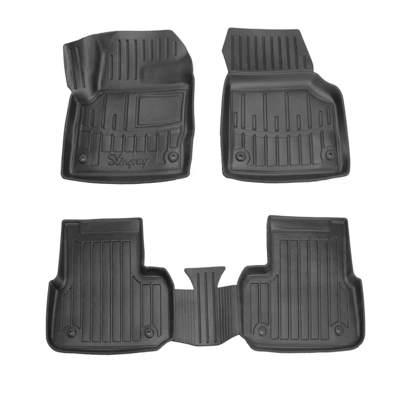 Gumowe dywaniki samochodowe do LAND ROVER Discovery Sport (L550) (2014-2019), 3D, precyzyjnie dopasowane