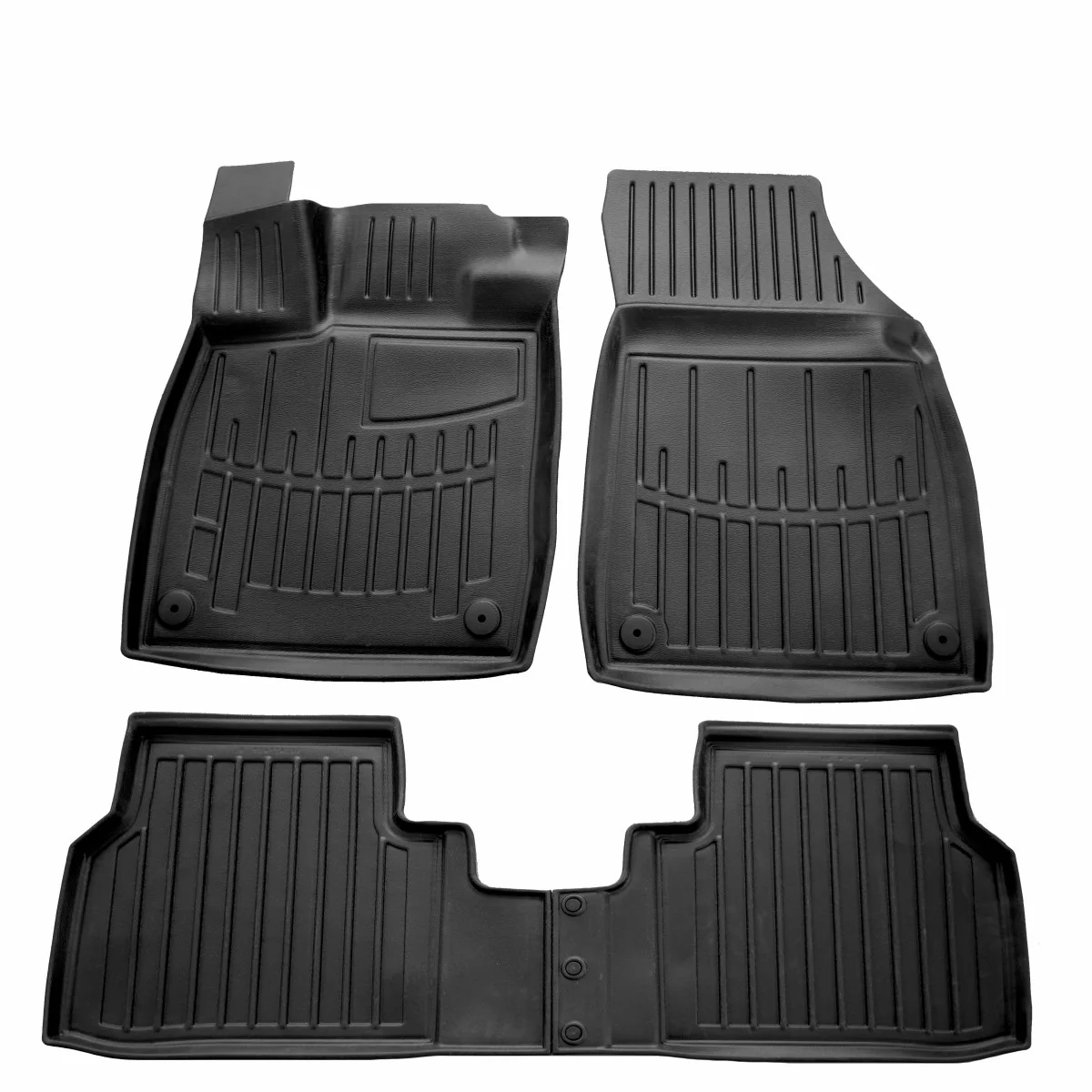 "Dywaniki samochodowe gumowe 3D, Audi Q4 e-tron FZ (2021-...), idealnie dopasowane image"