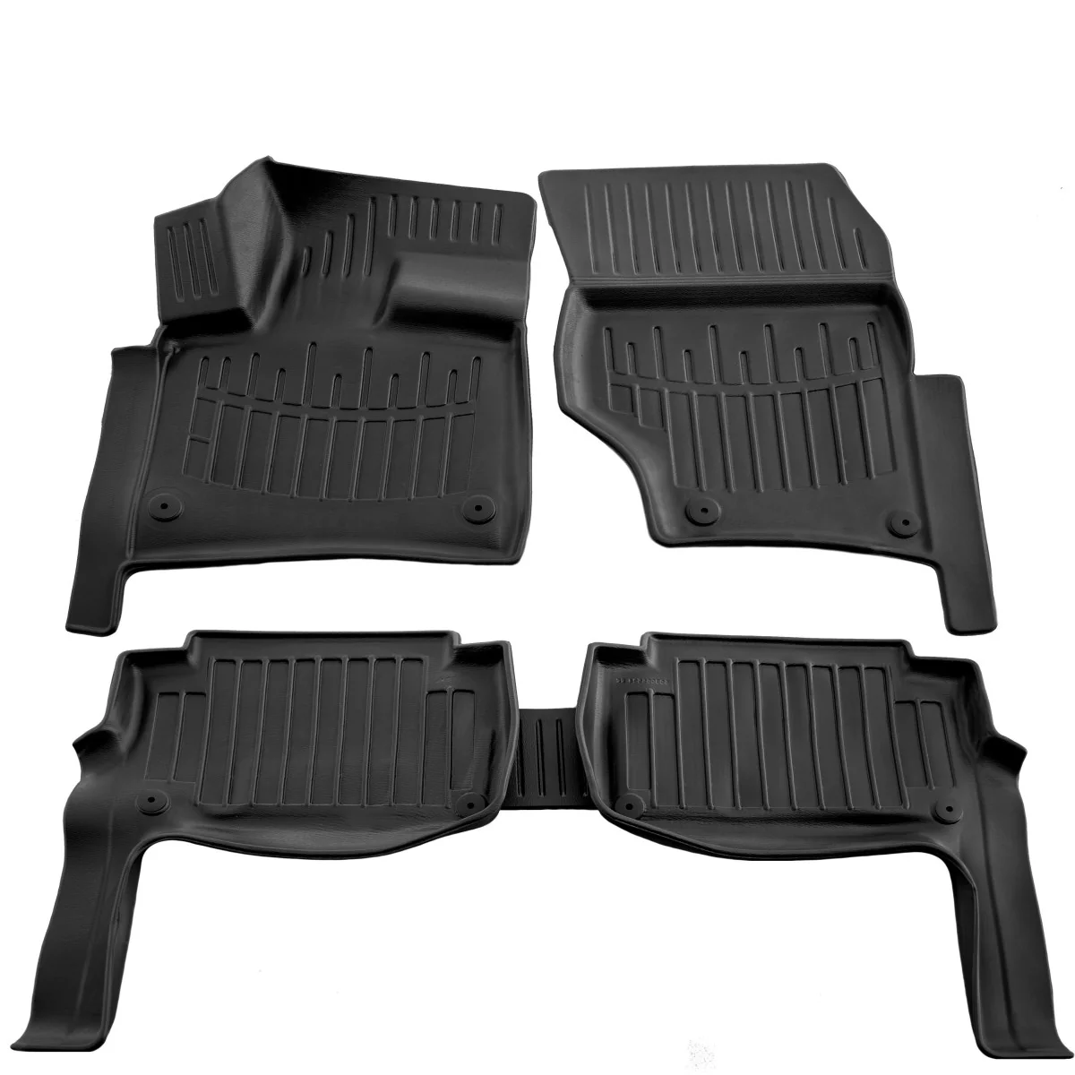 "Dywaniki samochodowe Audi Q7, gumowe 3D, dywaniki gumowe do Audi Q7 4L (2005-2015) image"