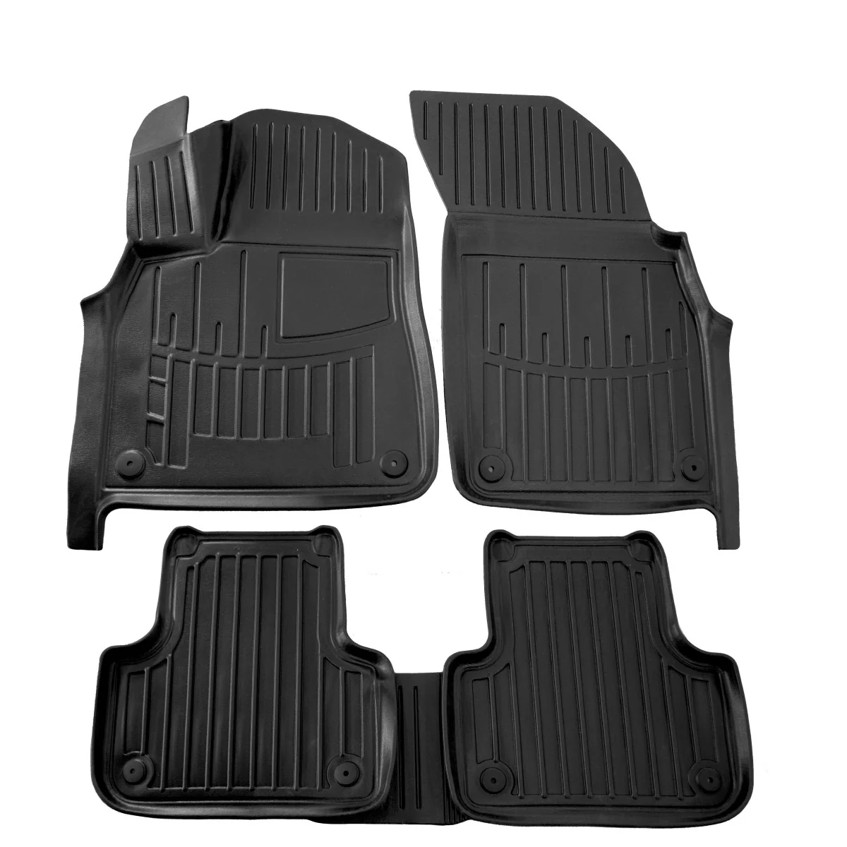 Dywaniki Audi Q7, 3D gumowe dywaniki samochodowe, Q7 4M (2015-2024), idealne dopasowanie