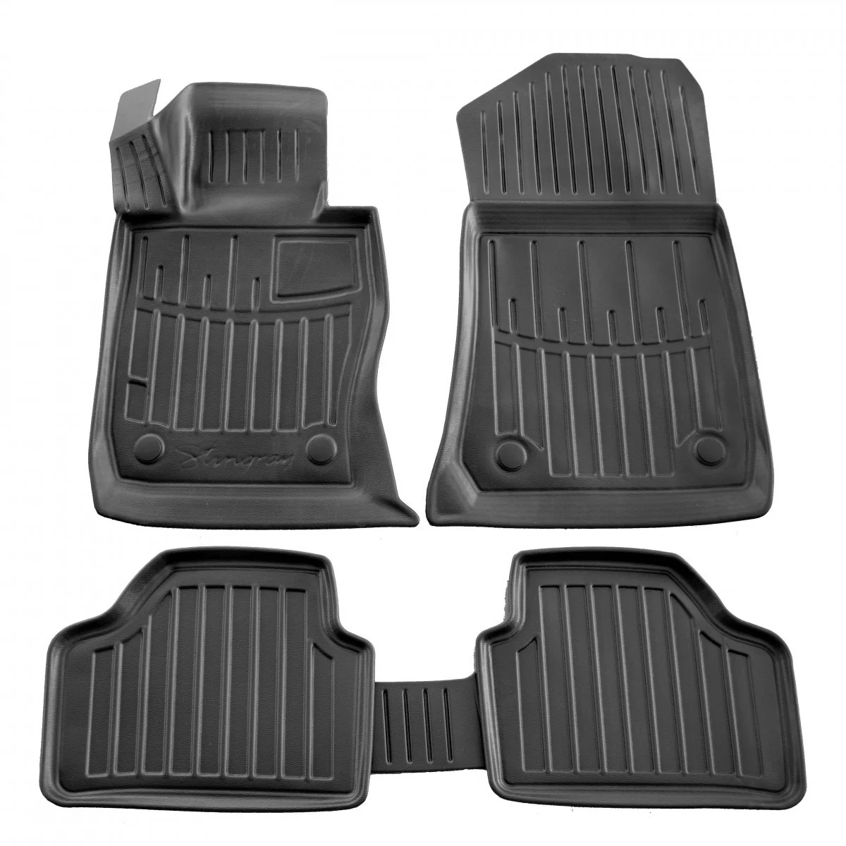 "Dywaniki samochodowe BMW X1 E84, dopasowane gumowe 3D image"