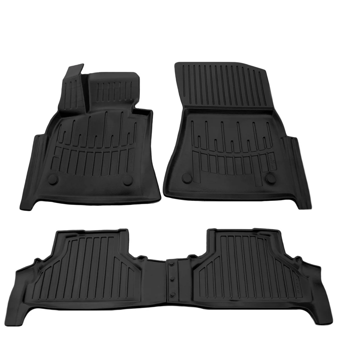 "Dywaniki samochodowe gumowe 3D, pasują do BMW X6 E71 (2008-2014), idealnie dopasowane image"