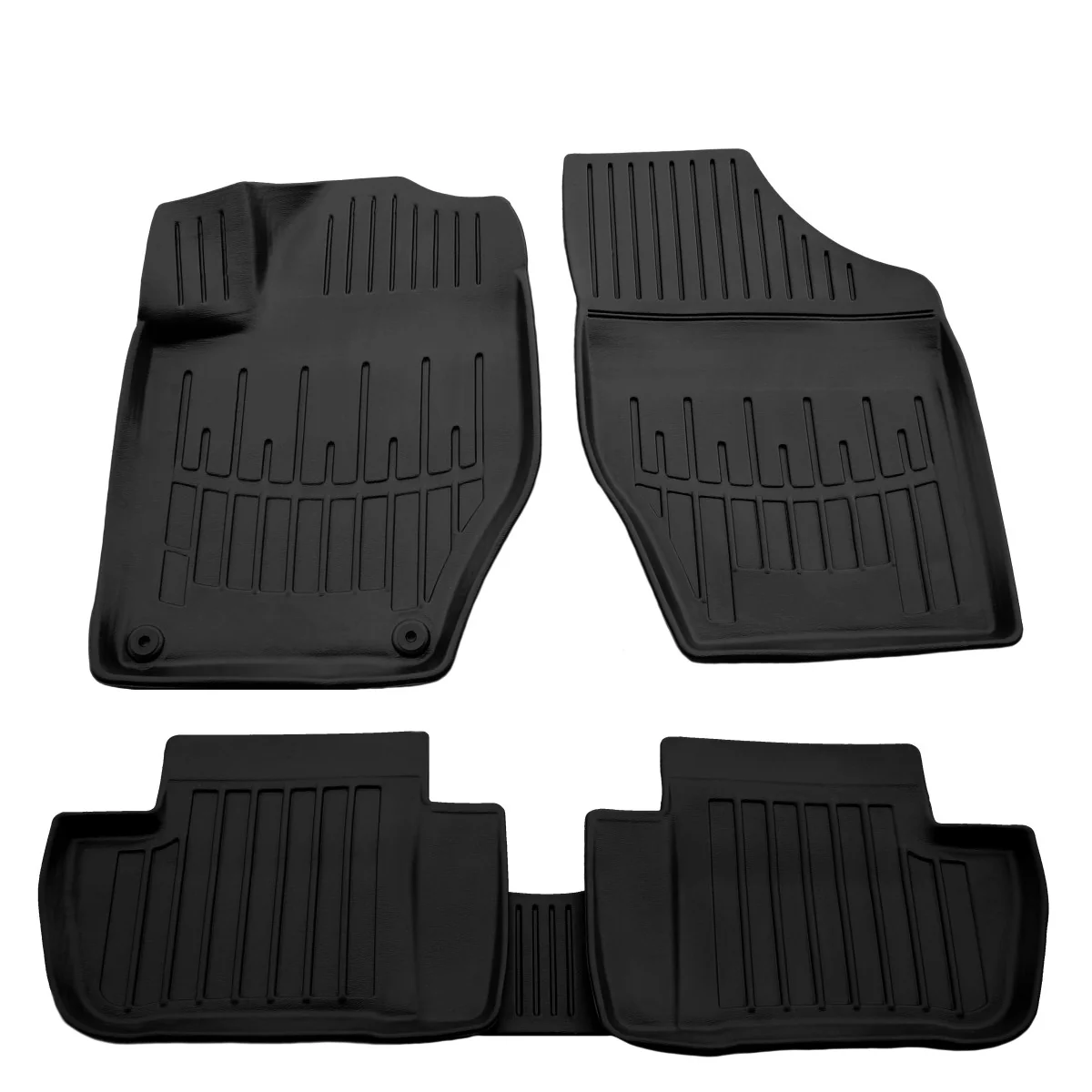 "Dywaniki samochodowe, 3D dywaniki gumowe, Citroen C4 (2010-2018), akcesoria samochodowe image"