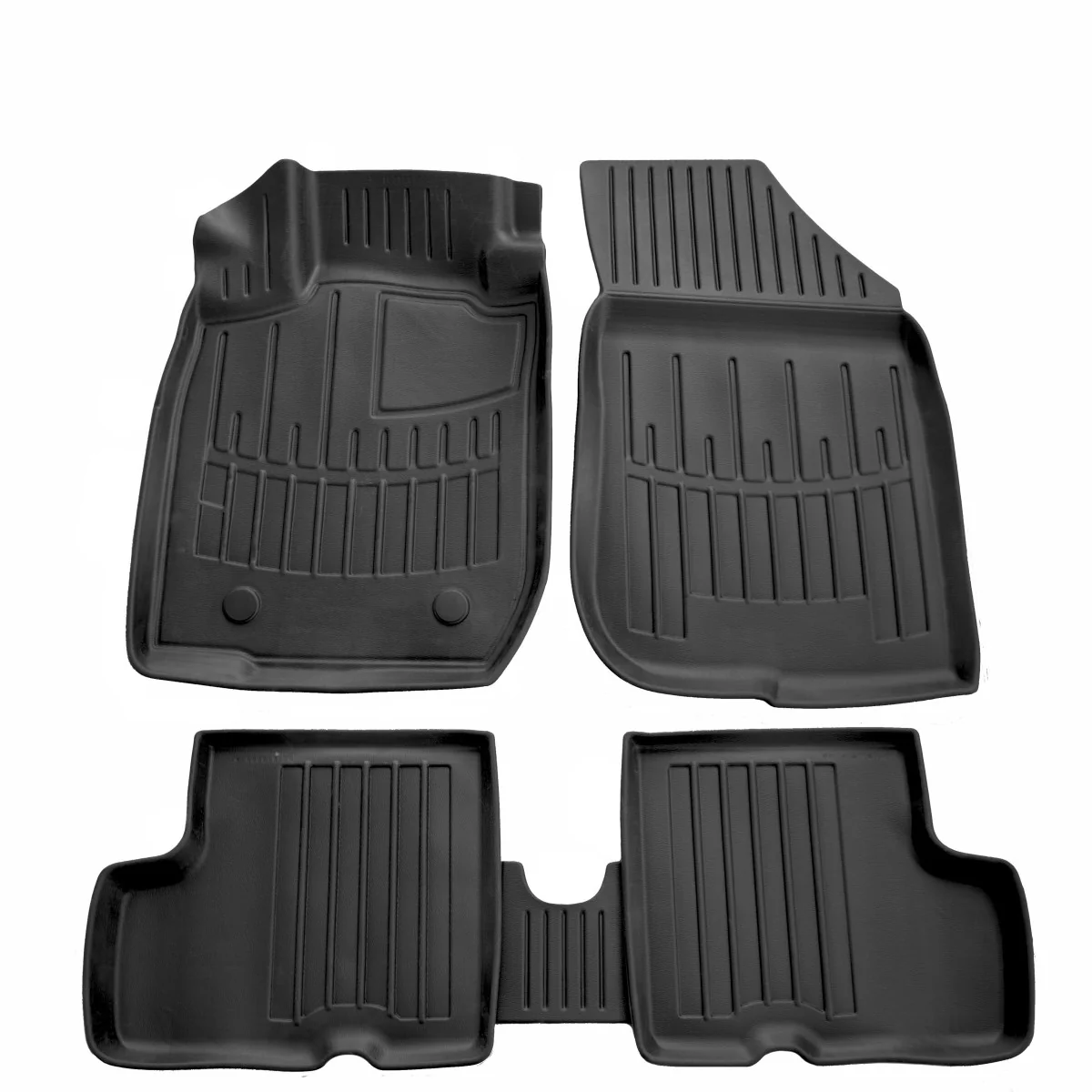 Dywaniki Dacia Duster, 3D gumowe, pasujące do modeli 2010-2015 2WD