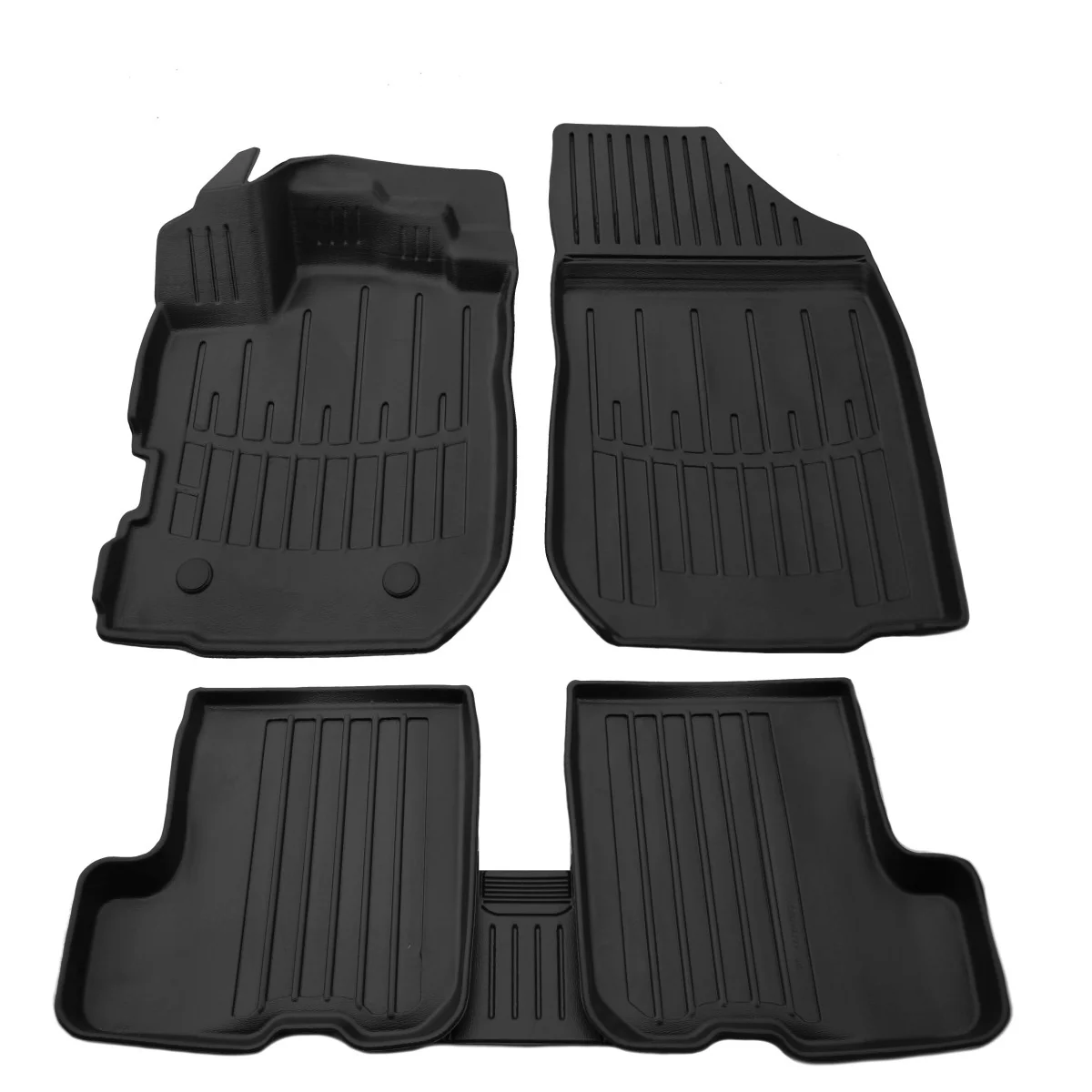 "Dywaniki gumowe samochodowe, 3D, do Dacia Sandero Stepway II (2012-2020), mata gumowa do samochodu image"