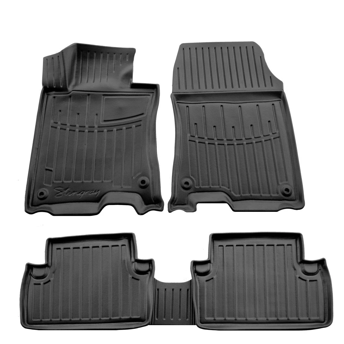 "3D do HONDA Accord IIX (2008-2013), passgenałe z poliuretanu, antypoślizgowe image"