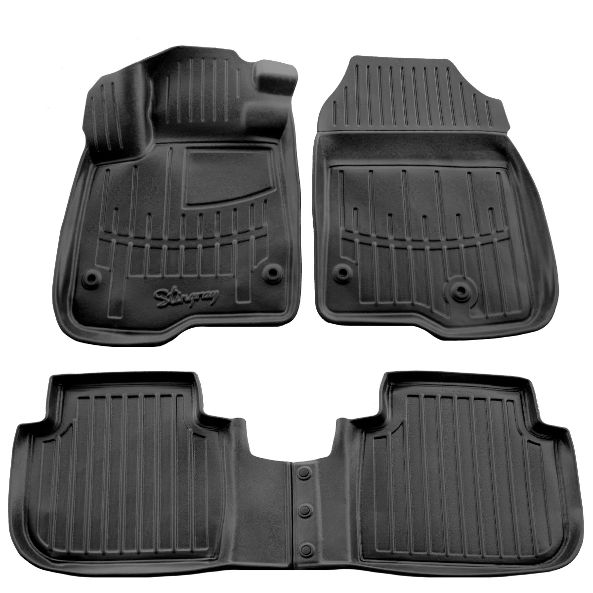 "Dywaniki gumowe, dywaniki samochodowe 3D, do HONDA CR-V VI (2023-...), passgenaue image"