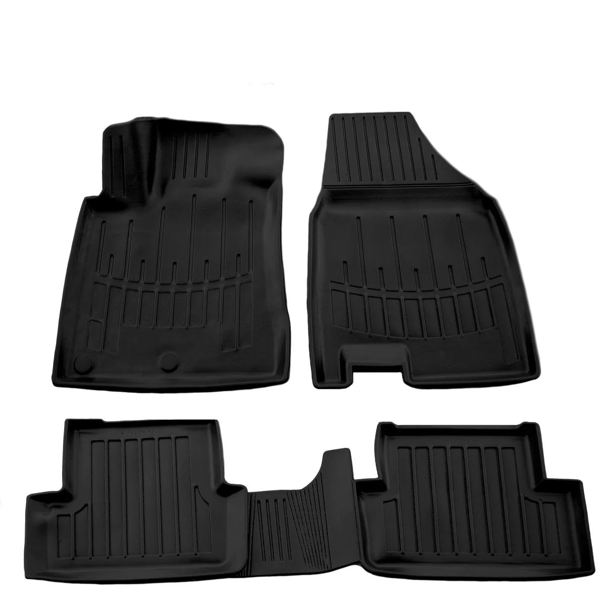 "3D, idealnie dopasowane, z wysokim rantem, do Nissan Qashqai J10 (2007-2014) image"