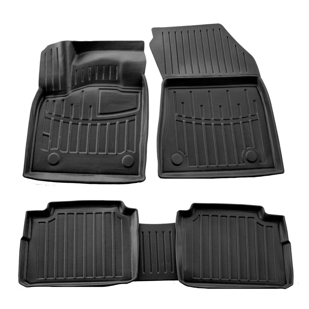 "Gumowe maty 3D, Nissan X-Trail T33 (e-power) od 2021, z rantem 35mm image"
