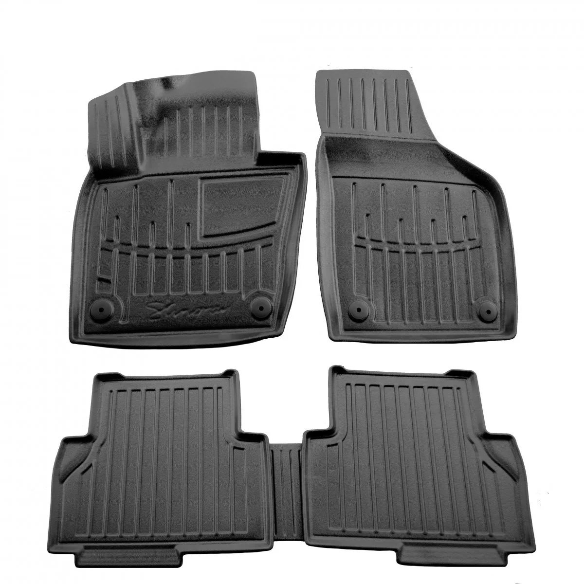 "Dywaniki gumowe do samochodu, 3D, do SEAT Alhambra II (7N) (2010-2020), passgenau, z wysokim rantem image"
