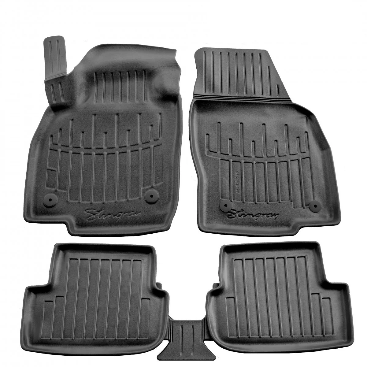 "3D dla SEAT Arona (2017-...), passgenawe, z wysokim rantem, antypoślizgowe image"