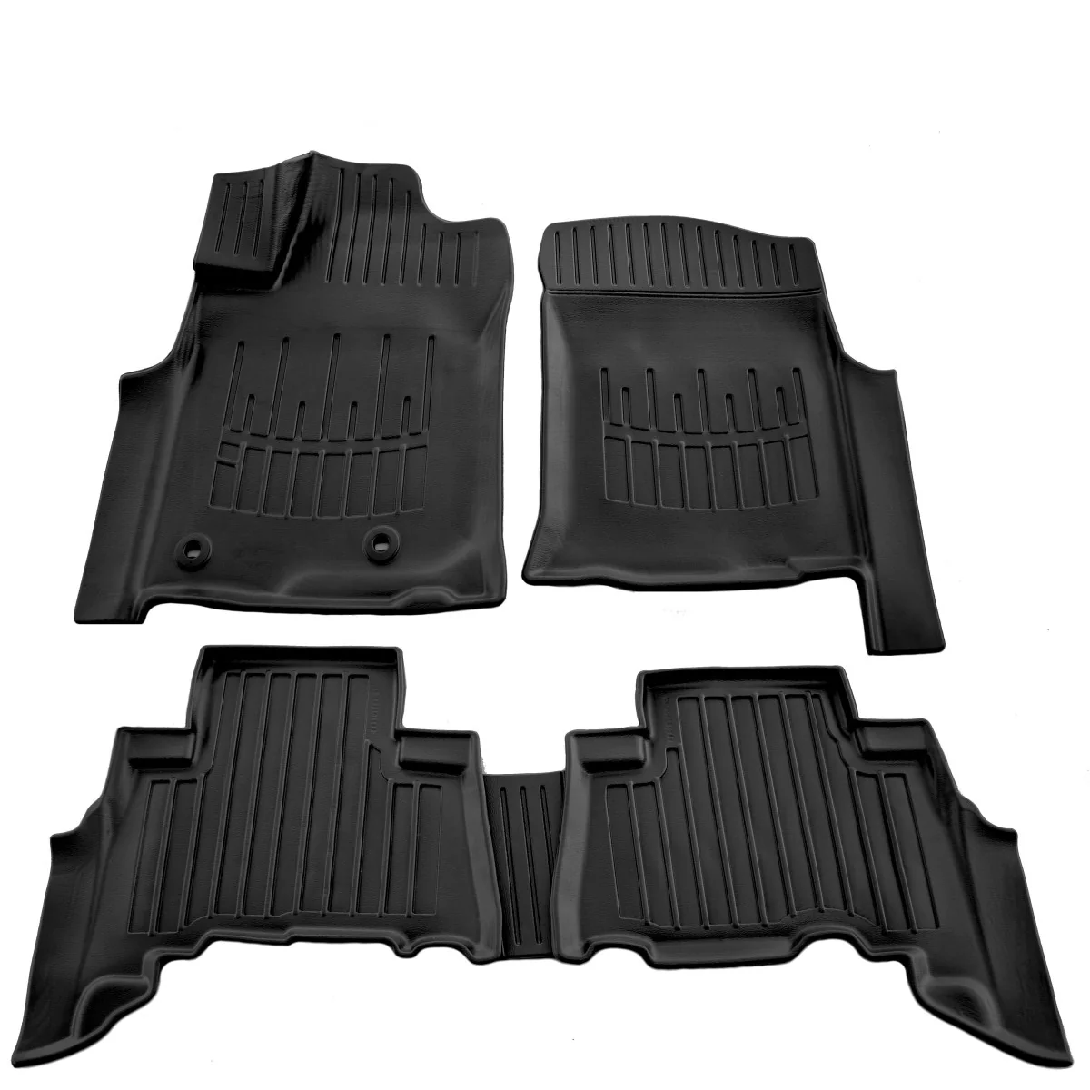 Autogumowe dywaniki 3D, idealnie dopasowane do Toyota Land Cruiser Prado J150 (2009-...)