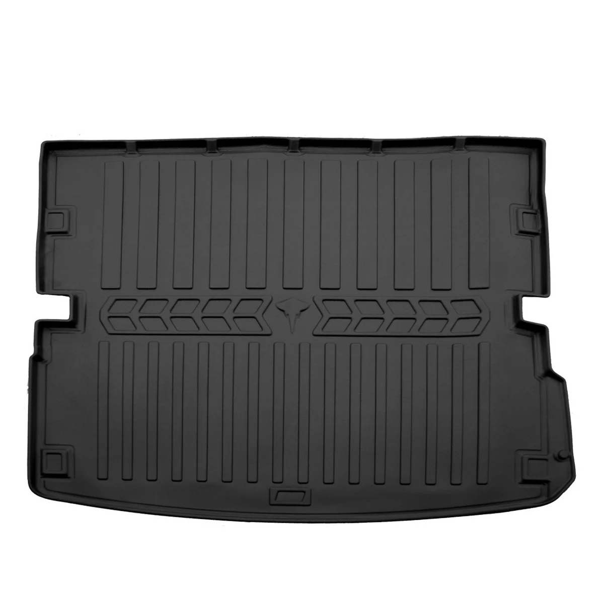 "Mata do bagażnika Audi Q7 4L, 2005-2015, 5 i 7-osobowy, wkład do bagażnika Audi Q7, 3D image"