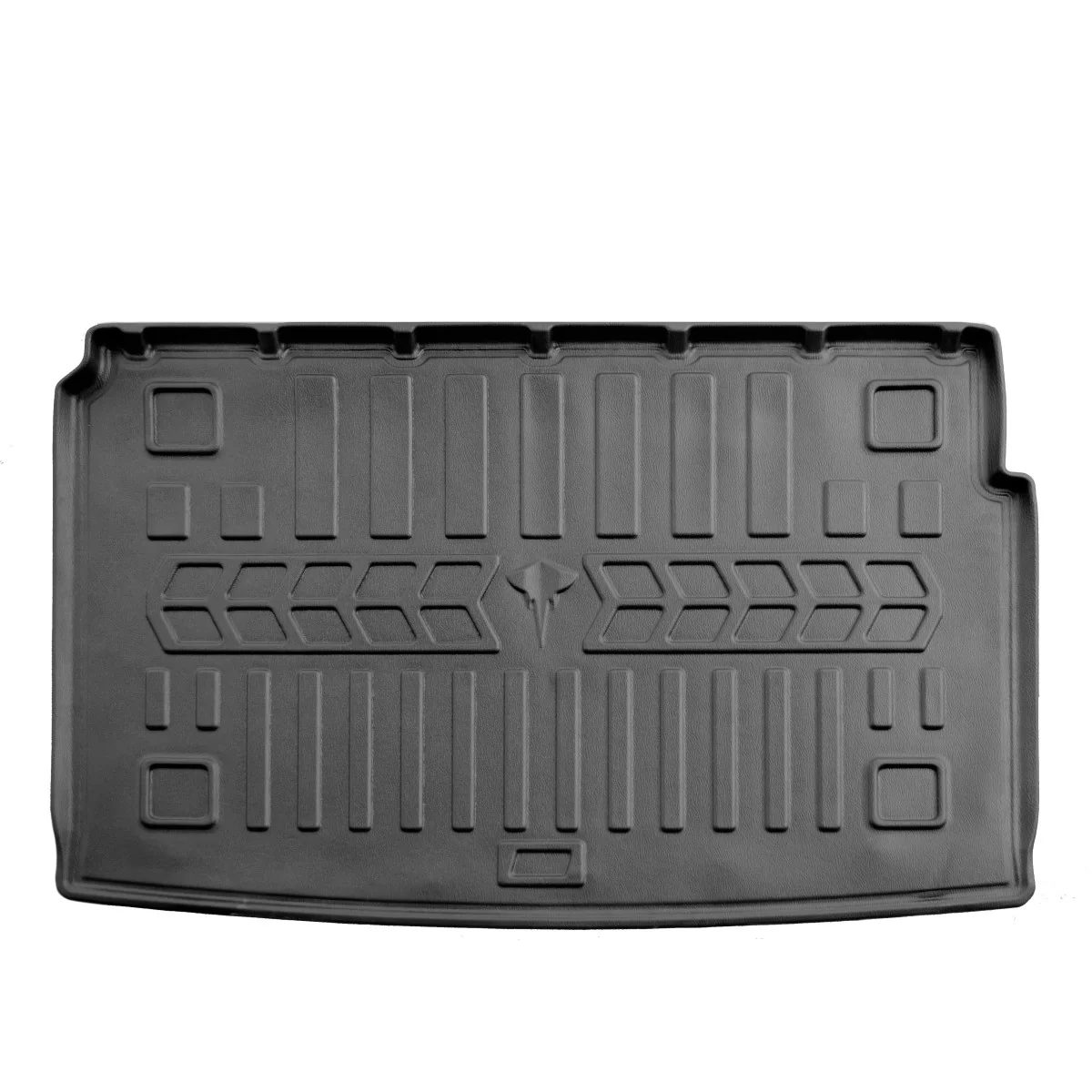 "Mata do bagażnika Fiat Qubo, 3D, idealnie dopasowana, antypoślizgowa, wodoodporna, od 2008, 5-osobowa image"