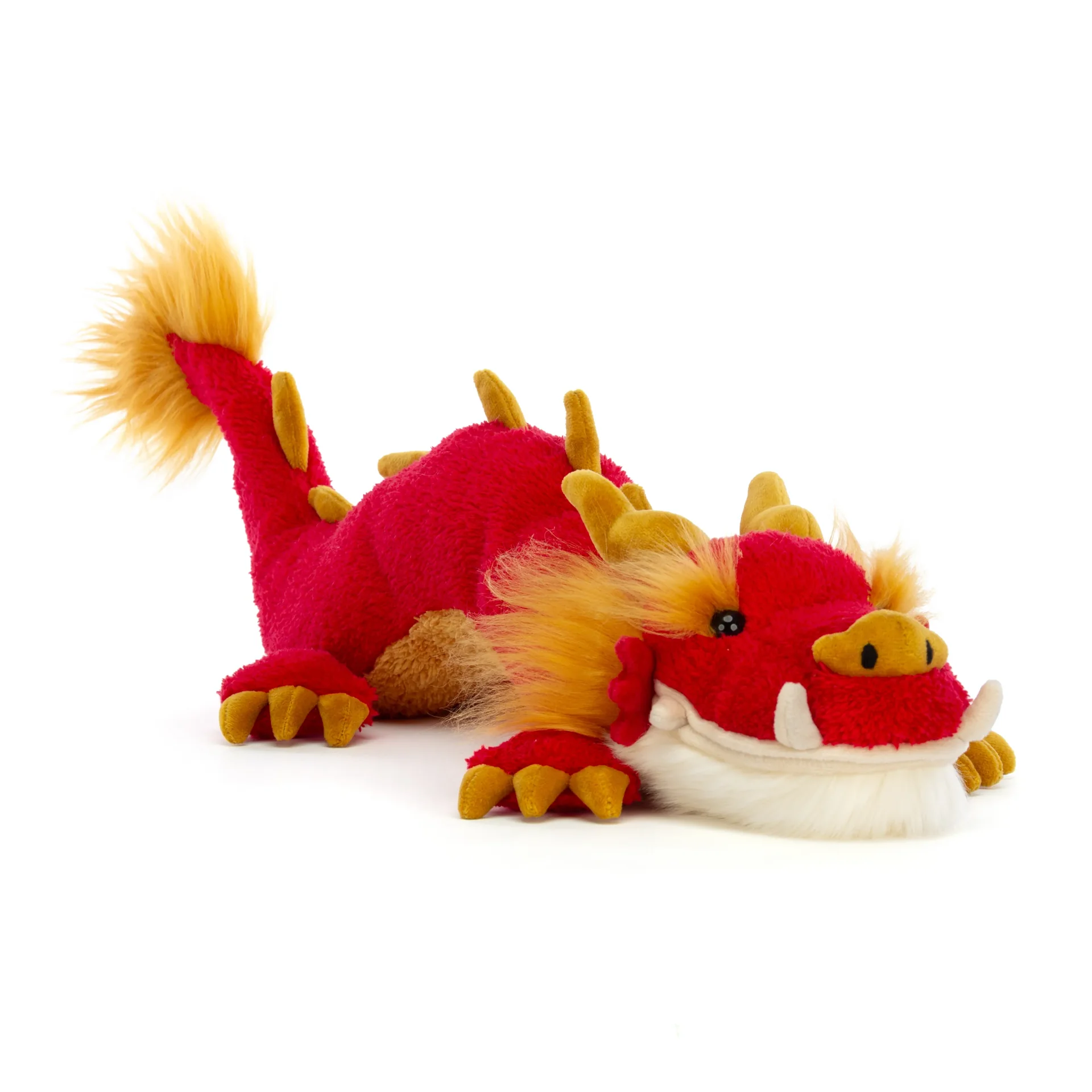 "Jellycat pluszowy kolorowy smok do przytulania image"