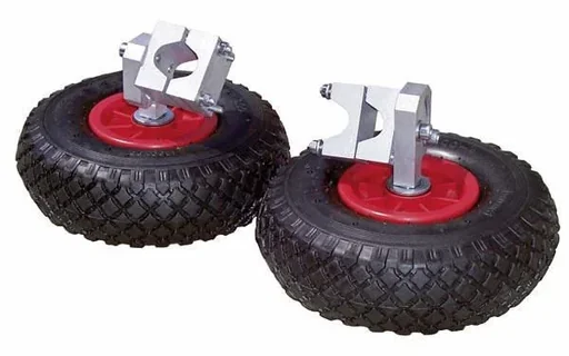 "Support wheels attachment kit for wheelbarrows, set of 2 image"