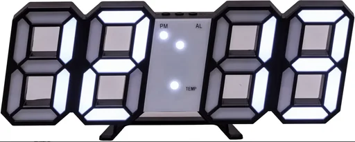"3D LED zegar image"