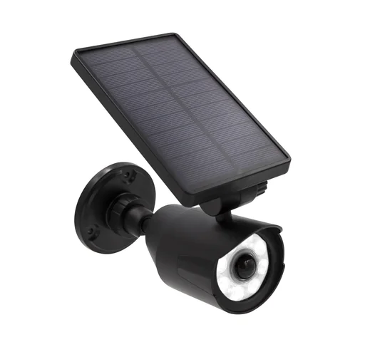 "Solar outdoor light with motion detector and twilight sensor image"