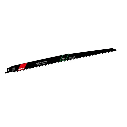 "CV brzeszczot do piły szablastej, frezowany i rozwierany, GL 300/VL 280 mm, ZT 8,5 mm / 3 TPI, opakowanie 5 szt. image"