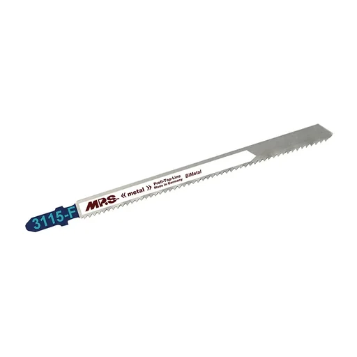 "Bimetalowe brzeszczoty do wyrzynarki, frezowane i faliste, GL 130 / VL 110 mm, ZT 2,0 mm / 12 TPI, opakowanie 5 szt. image"