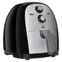 Air fryer frying basket 5L 1700W hot air fryer for frying, grilling, roasting, baking without fat PP aluminum silver