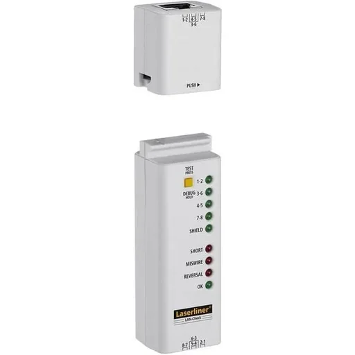 "Compact LAN cable/connection tester image"