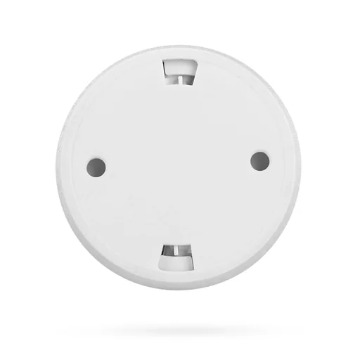"Heat detector with individual alarm display and 10-year battery image"