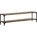 TV cabinet 150x30x40 cm made of solid recycled wood