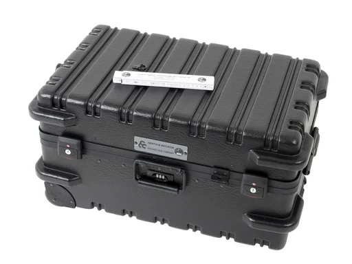 "Tool case CHICAGO CASE 5540, 72 liters, shatter-proof with integrated roller system image"