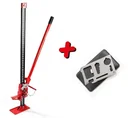 All-purpose jack "agri Shop" up to 2 t load capacity, free credit card multi-tool