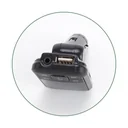 Bluetooth FM transmitter with hands-free function + USB car charger with emergency hammer