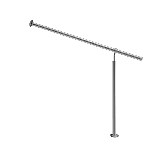 "Entry railing stainless steel 100cm image"