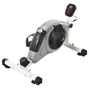 Exercise bike with LCD display gray