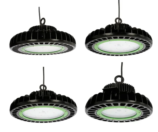 "LED high bay spotlight 240 W with D-mark image"