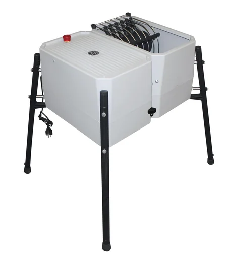 "Plucking machine with 24 fingers image"